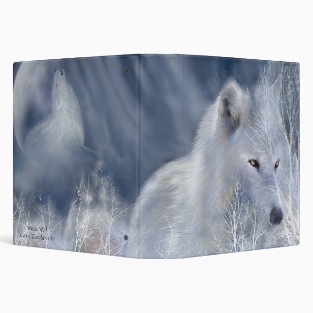 White Wolf Binder (Background)