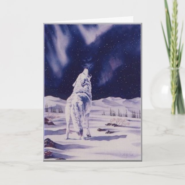 White Wolf card (Front)