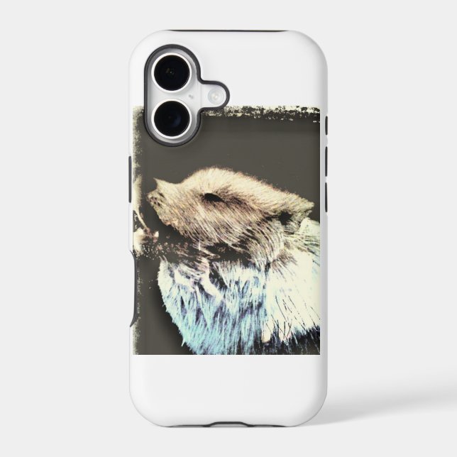 White Wolf Iphone Case (Back)