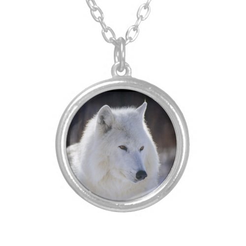 White Wolf Necklace