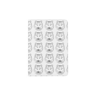 White Wolf Passport Holder