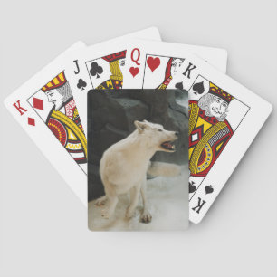 White Wolf Poker Cards