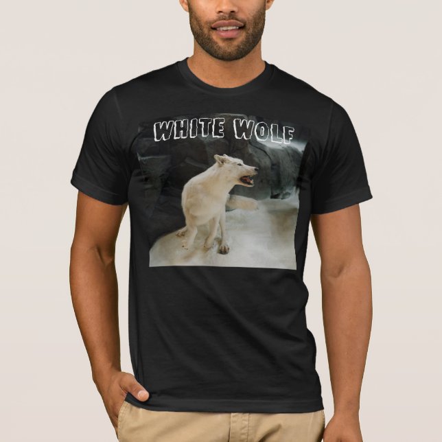 White Wolf T-Shirt (Front)