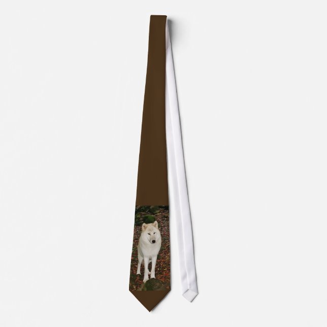 White Wolf Tie (Front)