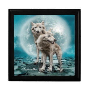 White Wolves and the Moon Gift Box