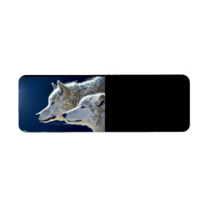 White Wolves Label