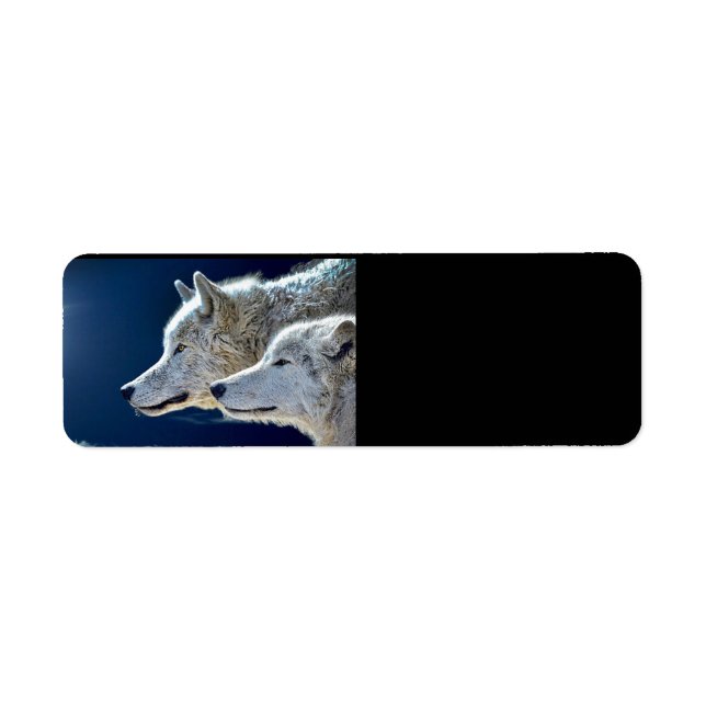 White Wolves Label (Front)