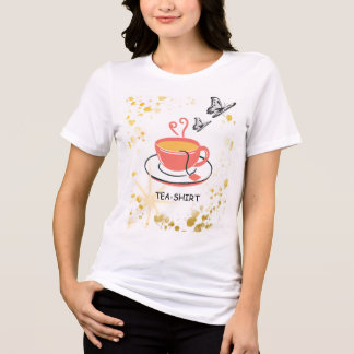 White women t shirt