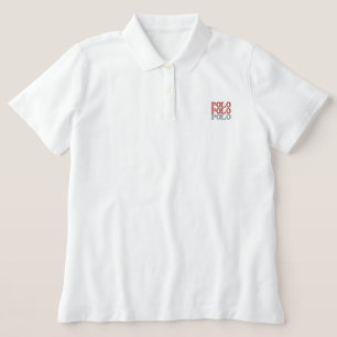 White Women's Polo