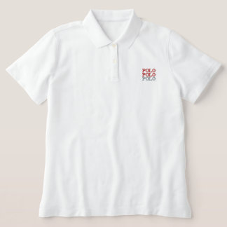 White Women's Polo