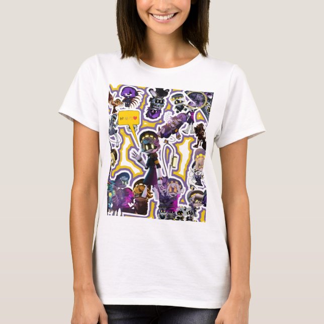White Women's T-Shirt (Front)