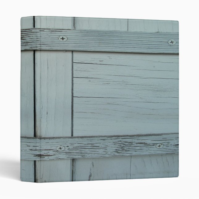 White Wood Binder (Front/Spine)