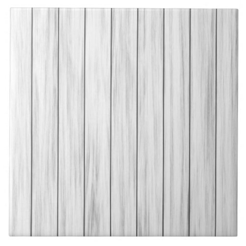 White wooden wall texture ceramic tile