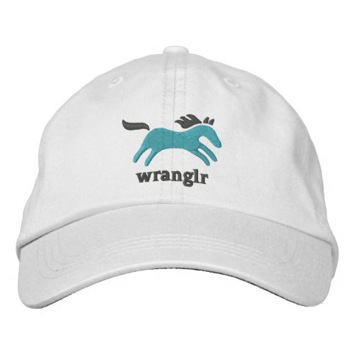 White Wranglr Baseball Hat