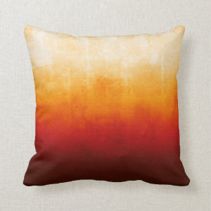red orange pillow