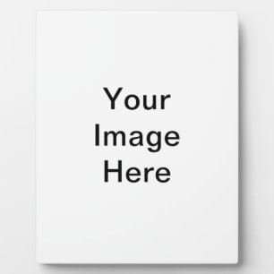 White Your Image Here  Plaque