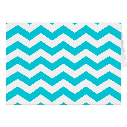 White Zig Zag Card (Front Horizontal)