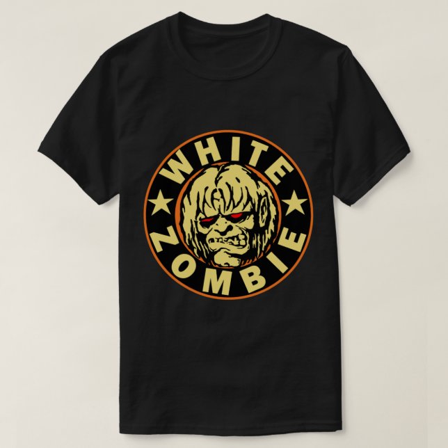 White Zombie Colorized Classic T-Shirt (Design Front)