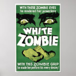 White Zombie Movie Poster at Zazzle