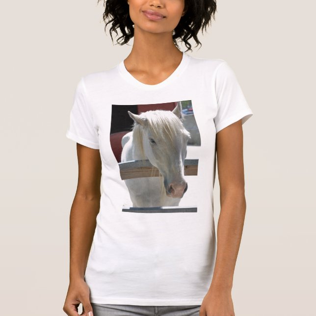 White Zoo Horse T-Shirt (Front)