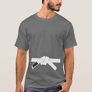 Whitebelt jiujitsu rank no-gi shirt