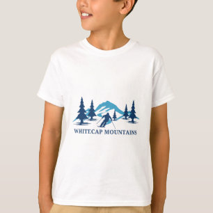Whitecap Mountains Wisconsin Ski Resort Skiing Ski T-Shirt