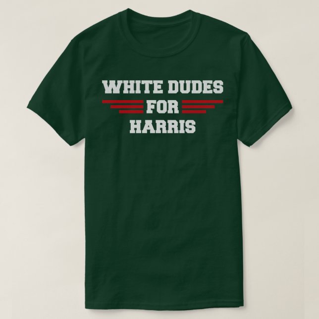 WhiteDudesFor 12 T-Shirt (Design Front)