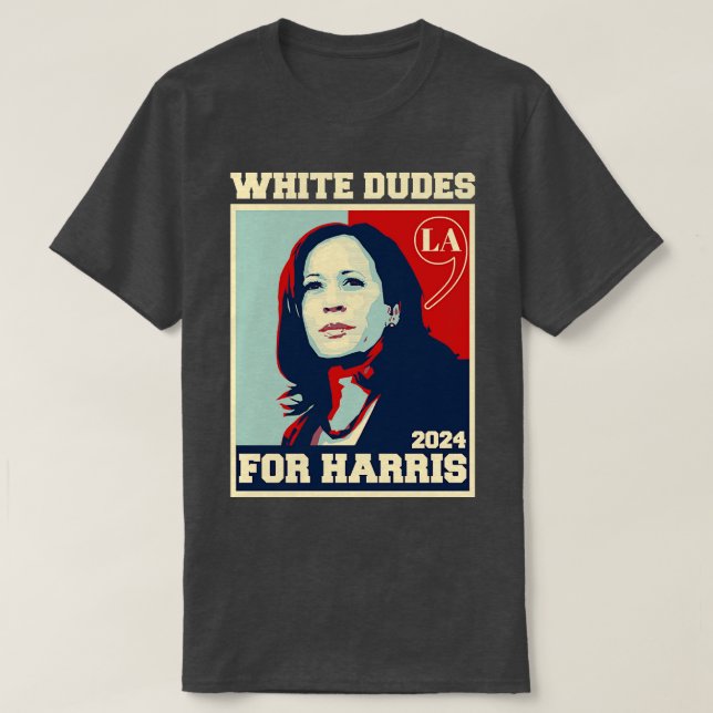 WhiteDudesFor 18 T-Shirt (Design Front)