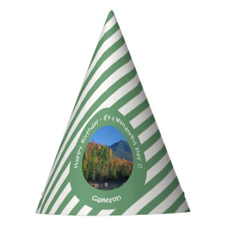 Whiteface Mountain, Adirondack Autumn Party Items Party Hat