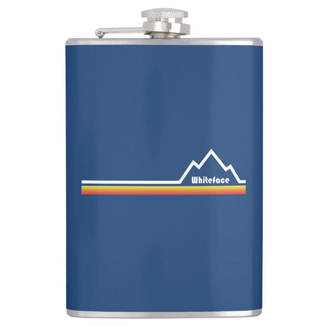 Whiteface Mountain Flask (Front)