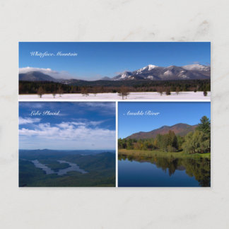 Whiteface Mountain-Lake Placid Postcard