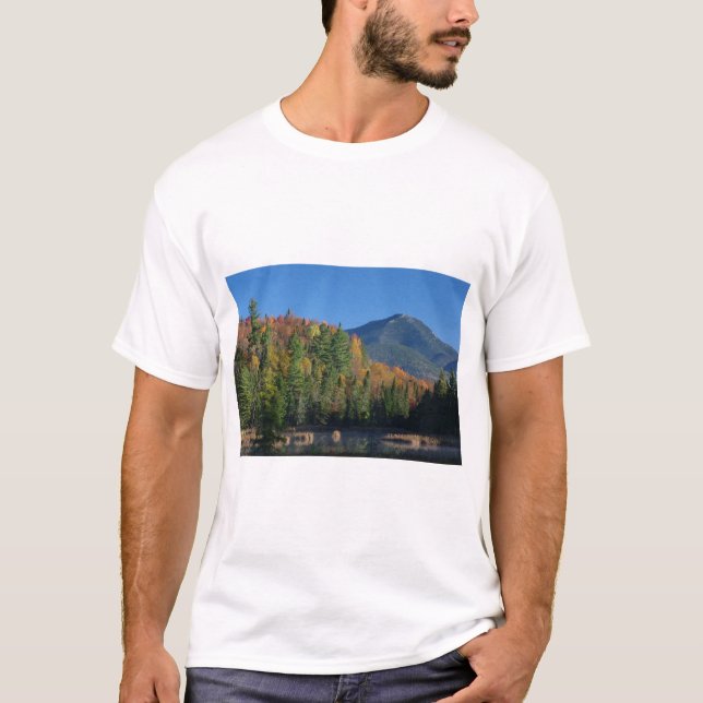 Whiteface Mountain over Little Cherrypatch Pond T-Shirt (Front)
