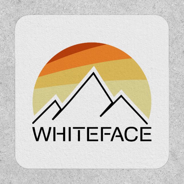 Whiteface Mountain Retro Patch (Front)