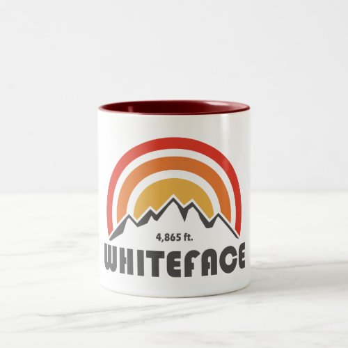 Whiteface Mountain Two_Tone Coffee Mug