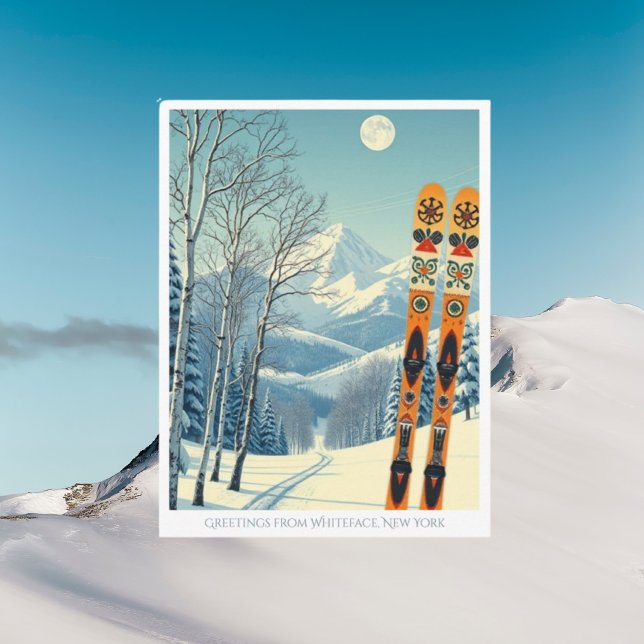 Whiteface New York ski vacation Postcard (Creator Uploaded)