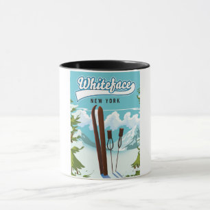 Whiteface New York To Ski Mug