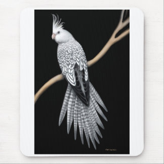 Whitefaced Pearl Cockatiel Mousepad