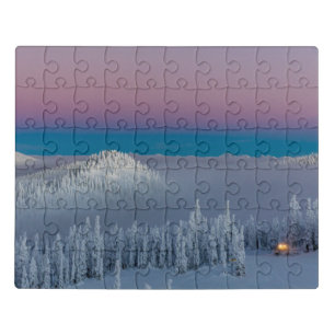 Whitefish Mountain Resort in Whitefish, Montana Jigsaw Puzzle