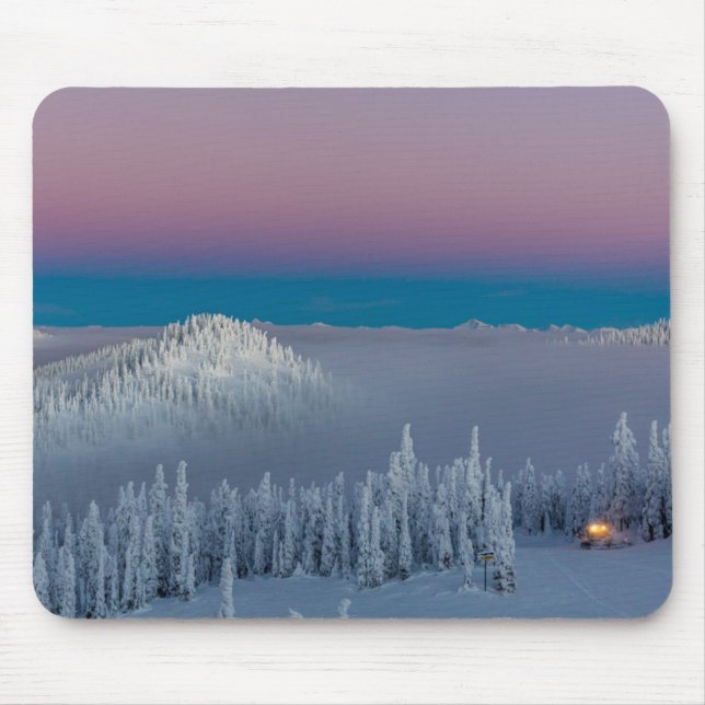 Whitefish Mountain Resort in Whitefish, Montana Mouse Pad (Front)