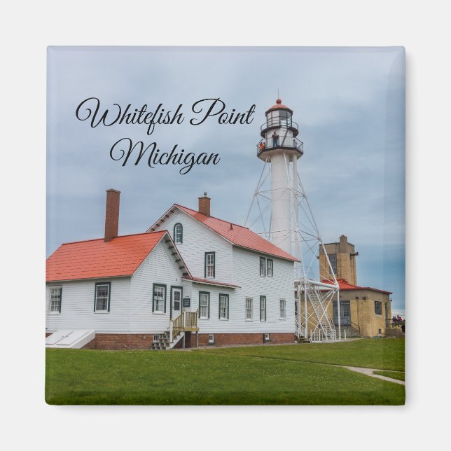 Whitefish Point Lighthouse Magnet (Front)
