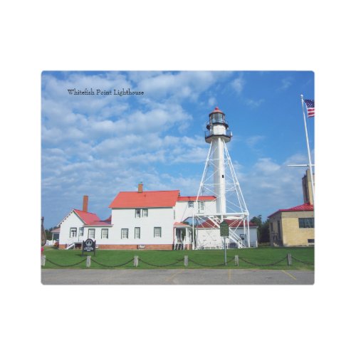 Whitefish Point Lighthouse metal wall art