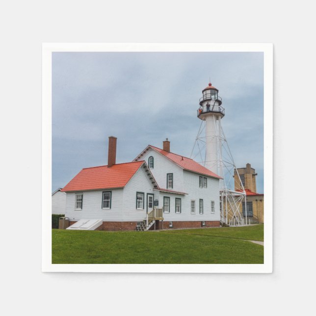Whitefish Point Lighthouse Napkins (Front)
