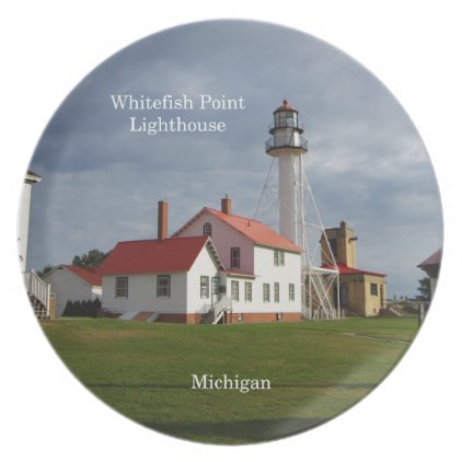 Whitefish Point Lighthouse plate