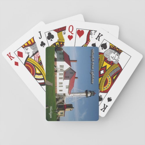 Whitefish Point Lighthouse playing cards