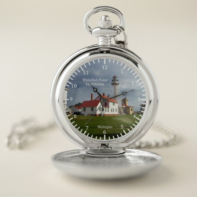Whitefish Point Lighthouse pocket watch (Inside)