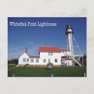 Whitefish Point Lighthouse post card