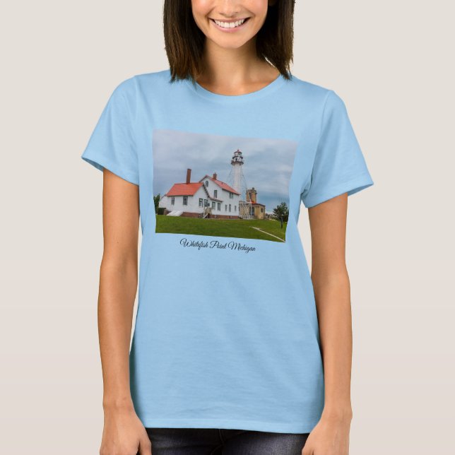 Whitefish Point Michigan T-shirt (Front)