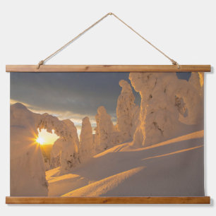 Whitefish Range   Whitefish, Montana Hanging Tapestry