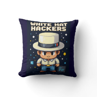 WhiteHat HacKer Throw Pillow