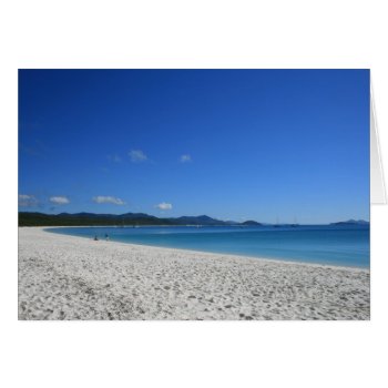Whitehaven Beach  Queensland  Australia - Card by ImageAustralia at Zazzle